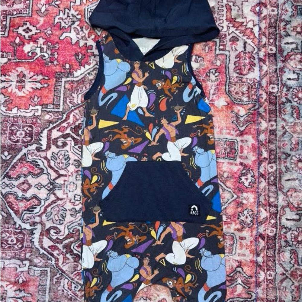 Colorful Kids Bodysuit with Hood